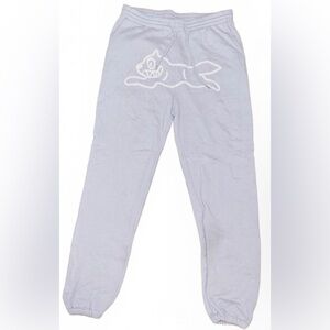 Men's Light Gray/blue Ice Cream Sweatpants, Medium